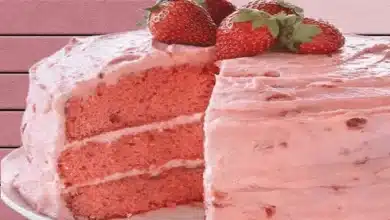 Receita de bolo de morango