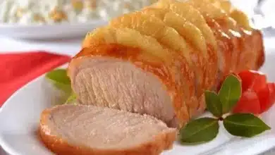 Receita de lombo de porco com abacaxi