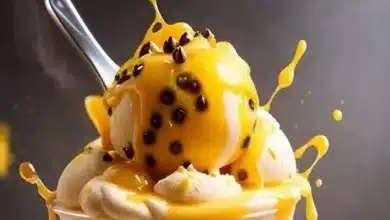 receita de sorvete de maracujá