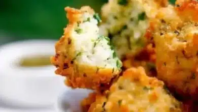 Receita de bolinho de arroz