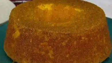 Bolo de flocão com cenoura