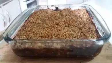 Torta de banana na travessa com castanha 7 Torta de banana na travessa com castanha