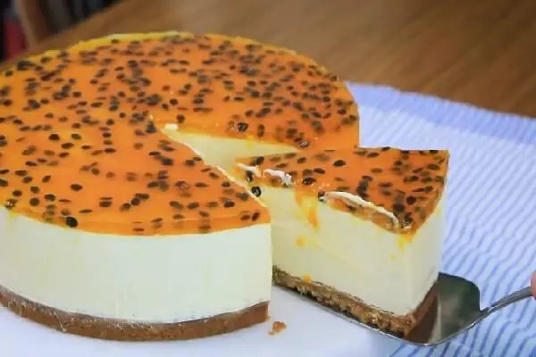 a melhor Torta de maracujá