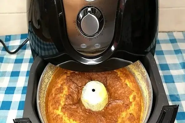 receita de bolo de banana na airfryer