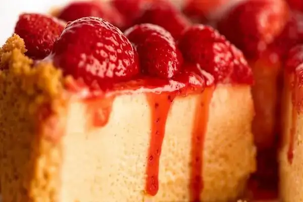 Cheesecake de morango