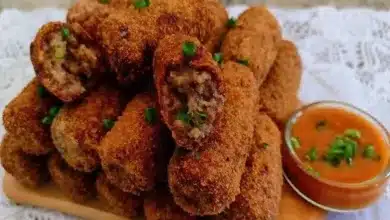 Receita de Croquete de carne