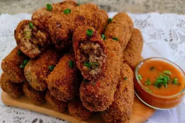 Receita de Croquete de carne