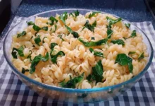 macarrão com couve