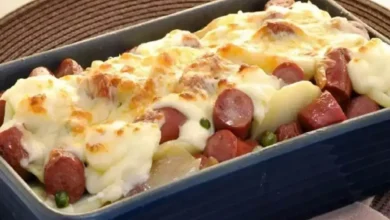 como preparar uma deliciosa receita de batata gratinada com linguiça calabresa