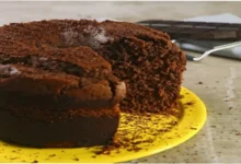 Bolo de cacau simples no liquidificador