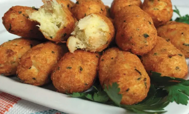 receita de bolinho de bacalhau