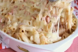 macarrão cremoso de forno