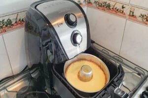 Como fazer pudim na airfryer
