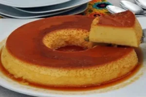 Pudim de leite em pó simples