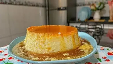 Receita de pudim na leiteira simples