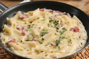 Como fazer macarrão penne ao molho branco