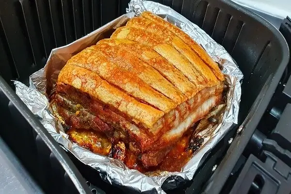 Como fazer barriga de porco na airfryer 1 barriga de porco na airfryer?