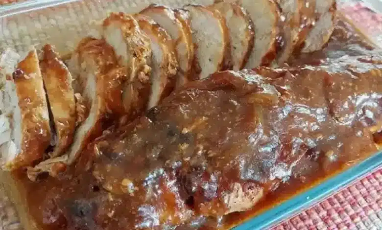 Filé mignon suíno na panela de pressão