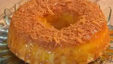 Receita de Bolo de cocada cremoso