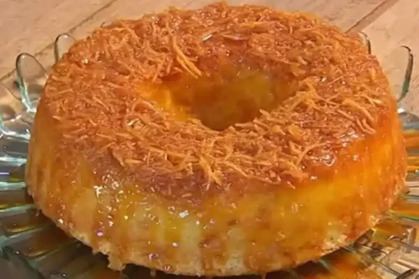 Receita de Bolo de cocada cremoso