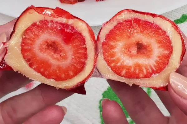 receita de morango do amor