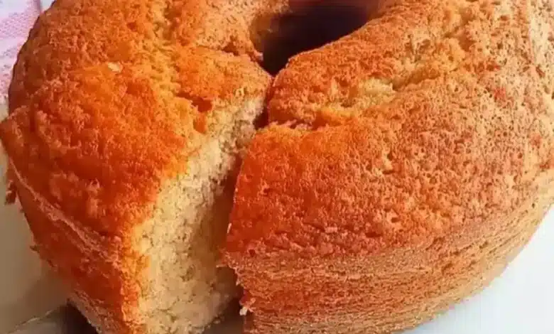 Bolo de banana fofinho: Imagem de reprodução