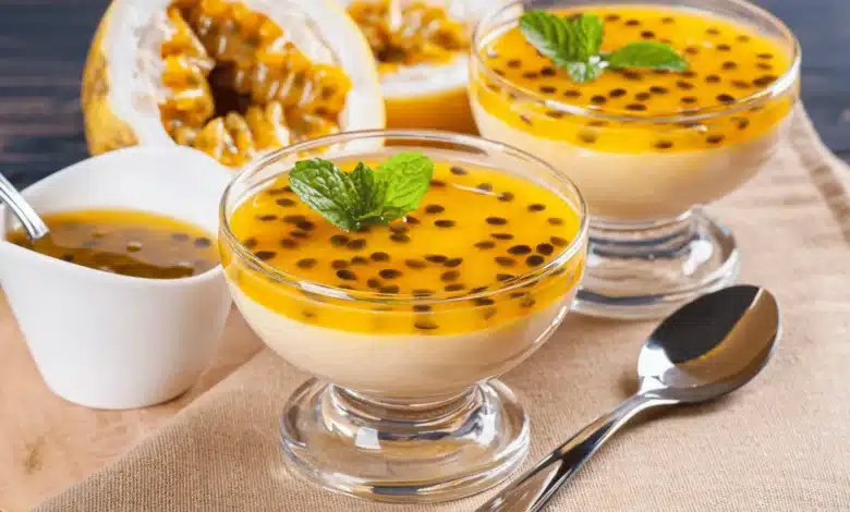 como fazer mousse de maracujá Fit