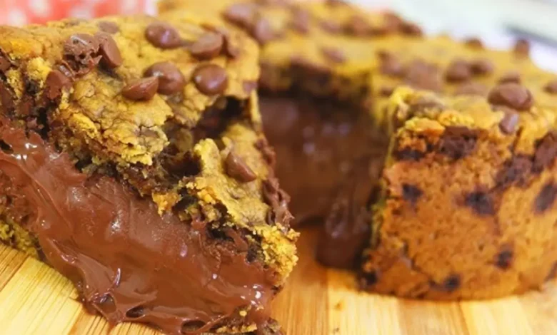 Receita de torta cookie