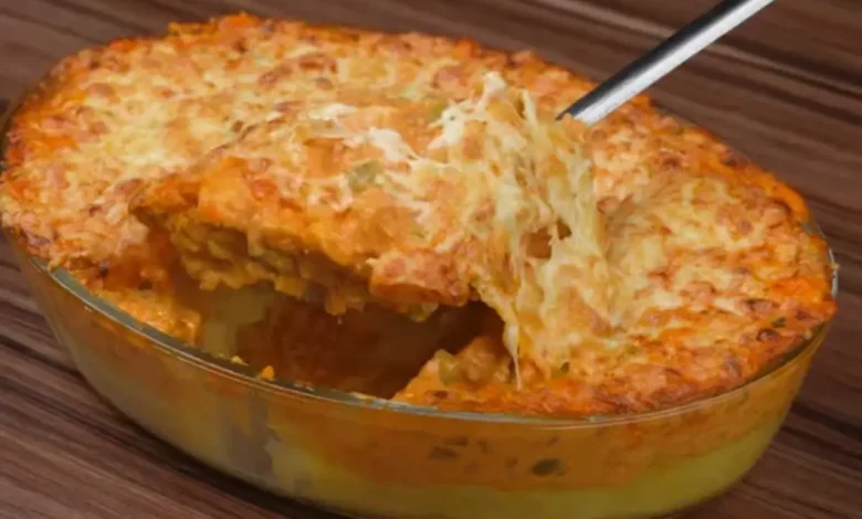 Purê de mandioca com frango simples e delicioso 1 Aprenda fazer o melhor Purê de mandioca com frango