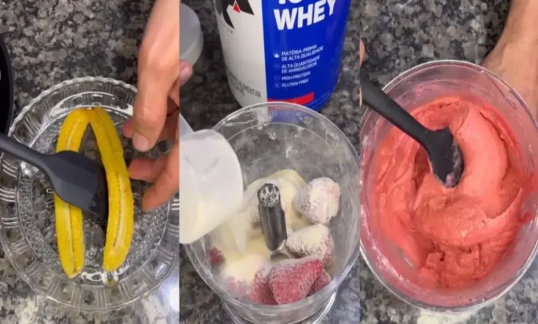 Receitas com whey de morango simples de preparar 1 3 Receitas com whey de morango simples e deliciosa