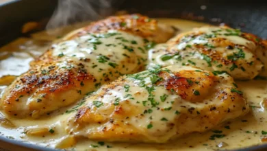 Filé de frango ao molho super cremoso 32 Receita de Filé de frango ao molho super cremoso