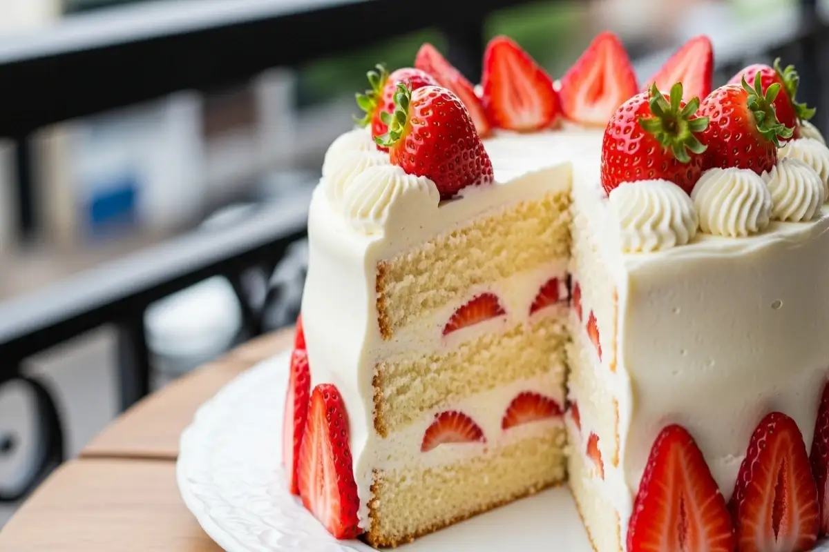Bolo de ninho com morango: A receita perfeita que sempre dá certo (Meu Segredo!) 2 Bolo de Ninho com Morango