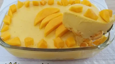 Como fazer mousse de manga super cremoso 18 Receita de mousse de manga