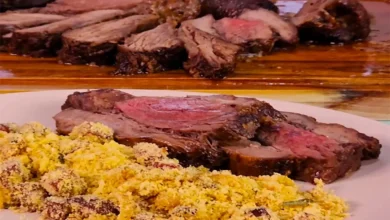 Fraldinha na Air Fryer com Farofa Especial e Vinagrete Prático 16 receita de fraldinha na air fryer em 60 minutos