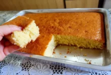 Receita de Bolo branco sem açúcar Fofinho e fácil de fazer