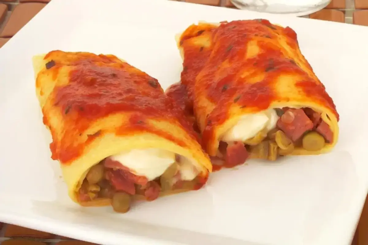 Receita de Panqueca de mortadela simples pratica e deliciosa