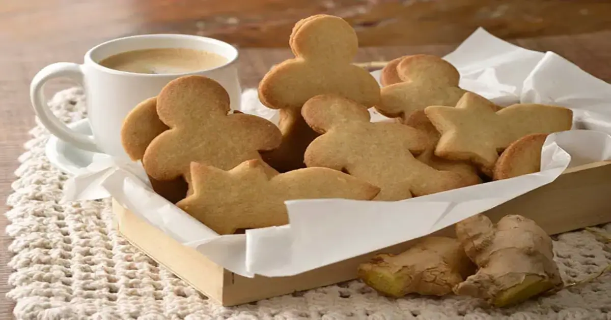 Receita de Biscoito de gengibre fácil e deliciso