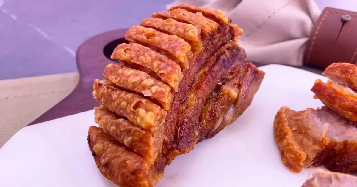 aprenda fazer uma deliciosa panceta na airfryer crocante em poucos minutos