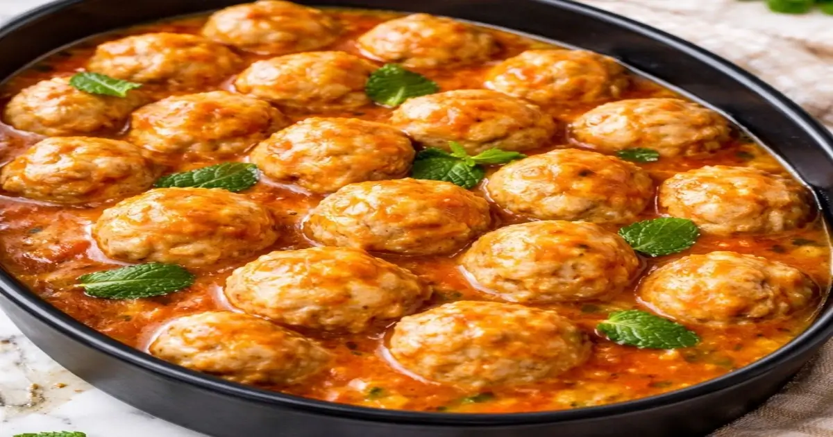 Receita de Almôndegas de Frango Fitness