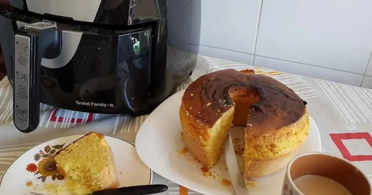 6 receitas de Bolo na Airfryer