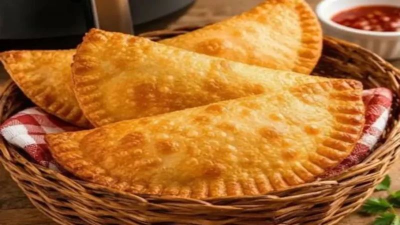 Como fazer Pastel na Airfryer com Massa Pronta em poucos minutos