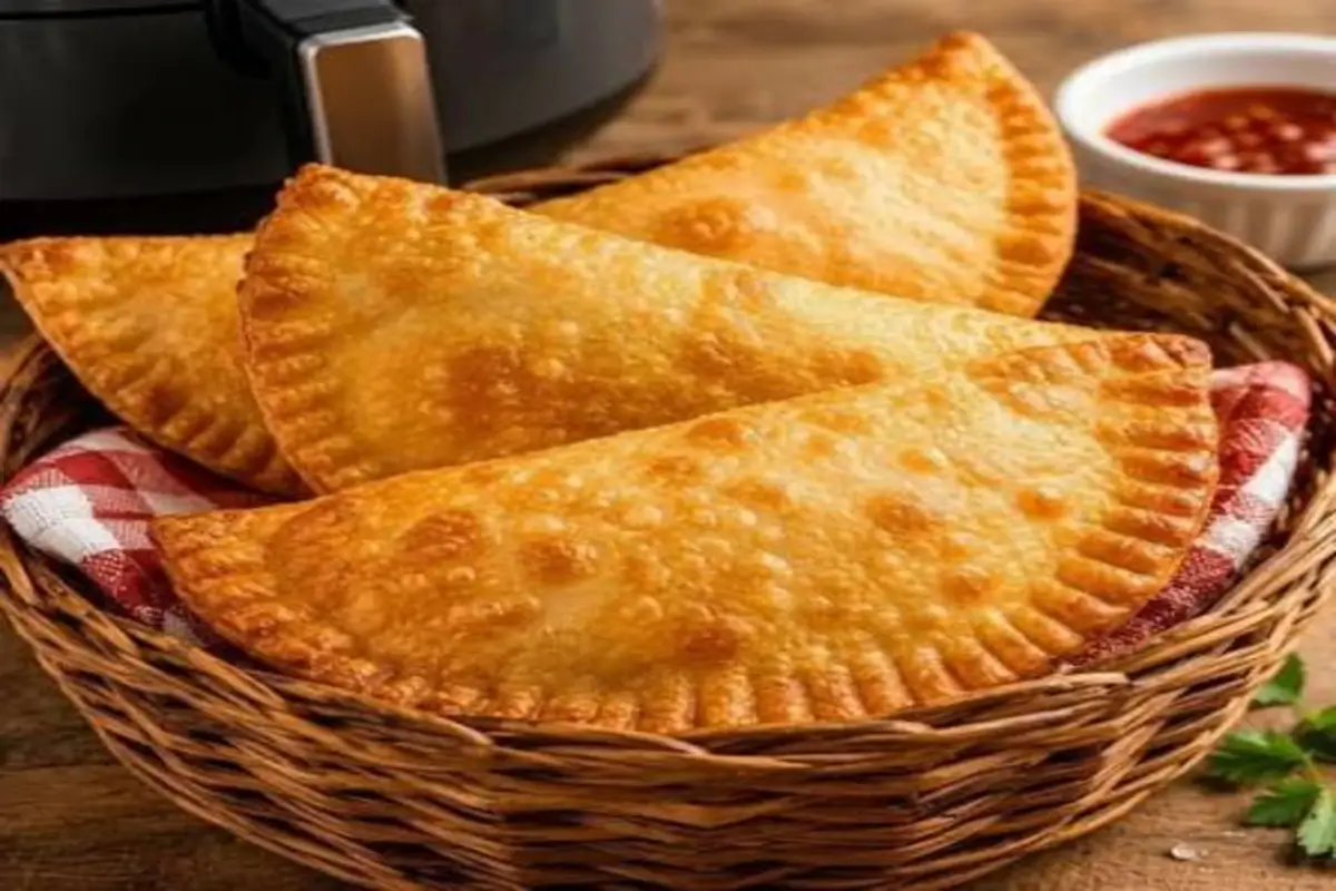 Como fazer Pastel na Airfryer com Massa Pronta em poucos minutos