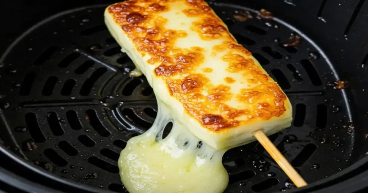 delicioso queijo coalho na Air Fryer em poucos minutos
